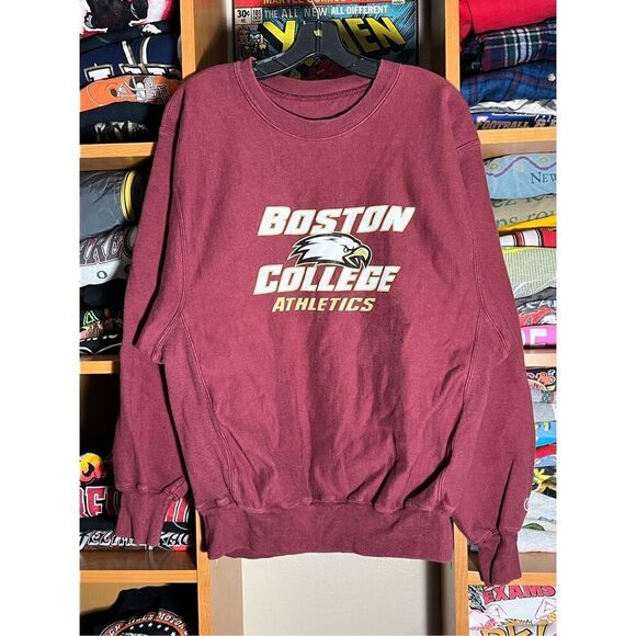 Champion Boston College Athletics Reverse Weave Sweater - Picture 1 of 6